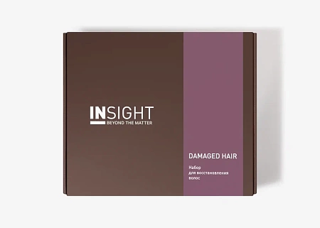 Набор INSIGHT DAMAGED HAIR (шампунь 350 мл, маска 200 мл, кондиционер 350 мл) 