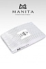 Пилка Лодка для ногтей Manita Professional 180/240 грит 17,7 см 