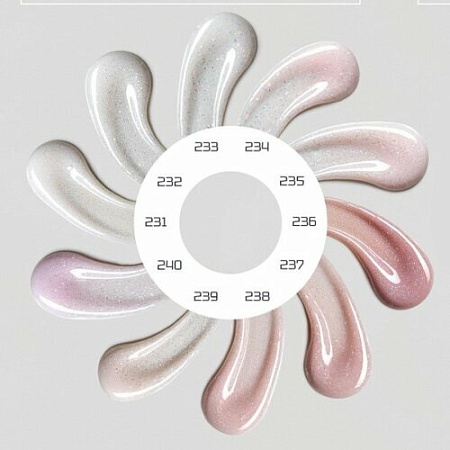 Жидкий полигель с шиммером Liquid Polygel Runail Expert 239 