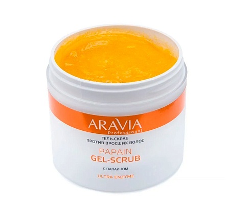 Гель-скраб против вросших волос Papain Gel-Scrub 300мл. 