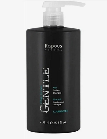 Шампунь мужской карбоновый Gentlemen KAPOUS 750 мл 