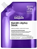 Шампунь L'Oreal Keratin Alpha Sleek 1000 мл Дой-пак 