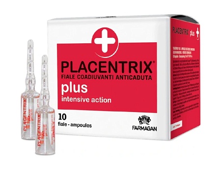 Лосьон PLACENTRIX PLUS интенсивного действия против выпадения 10 х 10 мл 