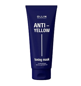Тонирующая маска для волос Ollin Anti-yellow 250 мл  Тонирующая маска для волос Ollin Anti-yellow 250 мл