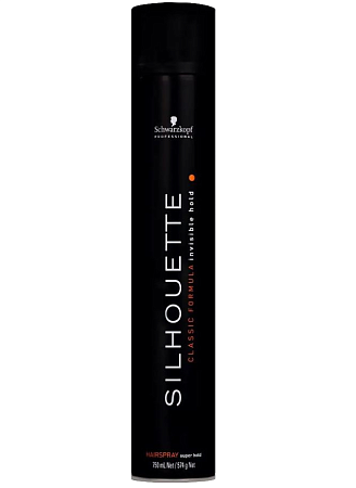 Лак для волос ультрасильной фиксации Schwarzkopf Silhouette classic 750 мл 