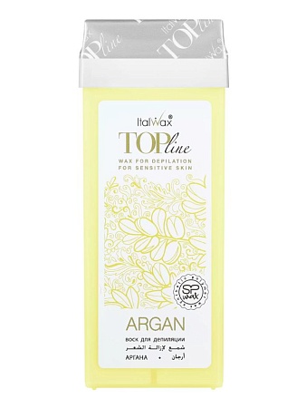 Воск ItalWax Top Line в картридже 100 мл Аргана 
