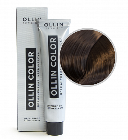 6/00 Ollin Color Крем-краска для волос, темно-русый глубокий, 60 мл