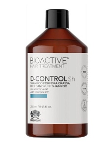 Шампунь BIOACTIVE TREATMENT против жирной перхоти и гипергидроза 250 мл  Шампунь BIOACTIVE TREATMENT против жирной перхоти и гипергидроза 250 мл