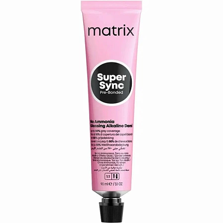 Краска безаммиачная Matrix Super Sync Pre-Bonded 9MM Блондин очень светлый мокка мокка 90 мл 