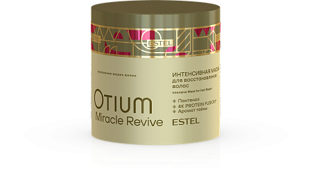 Интенсивная маска для восстановления волос ESTEL OTIUM MIRACLE REVIVE 300 мл 