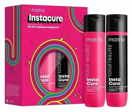 Набор MATRIX INSTACURE (шампунь 300 мл + кондиционер 300 мл) 