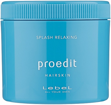 Крем LEBEL для жирной кожи головы PROEDIT HAIRSKIN SPLASH RELAXING 360 гр